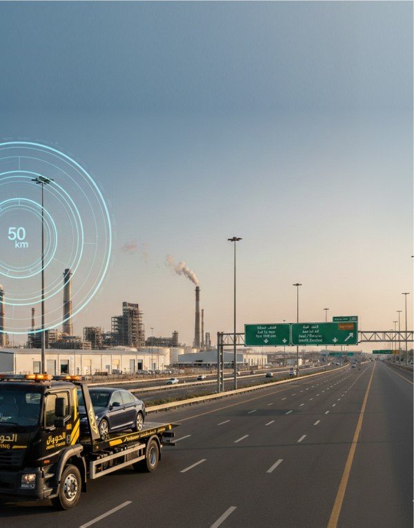 نغطي جميع مناطق الجبيل والمنطقة الشرقية (ضمن 50 كم) manarat al hamra