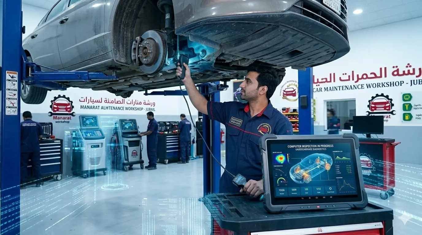 Car computer diagnostics in Jubail