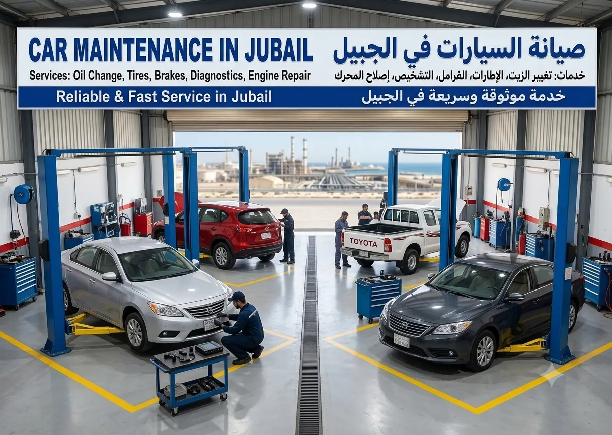 Car maintenance in Jubail