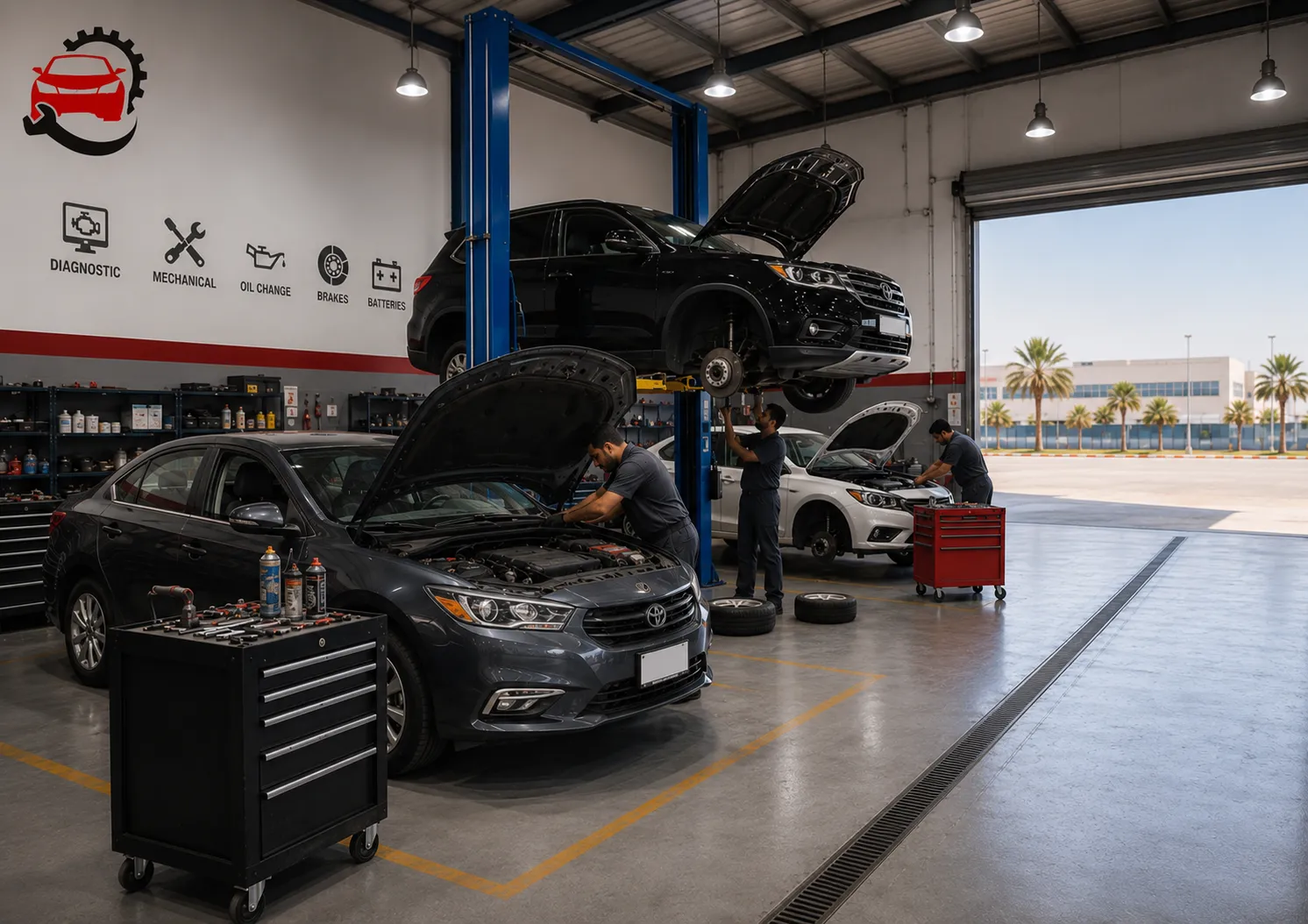 Car Workshop Jubail Near me