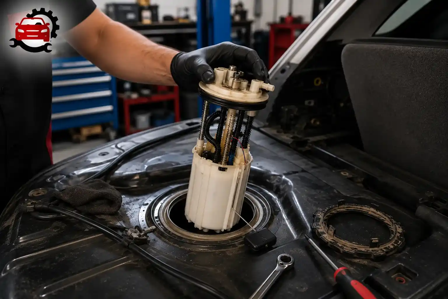 Installation inspection of sensors cars