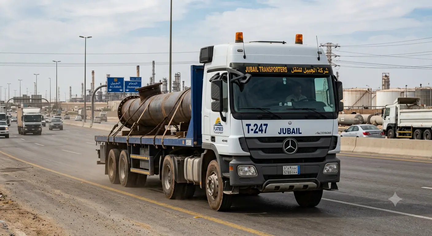 Jubail flatbed truck numbers