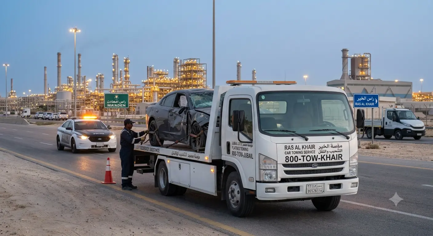 Ras Al Khair car towing service