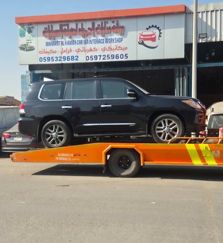 24 hour flatbed tow truck service in Jubail Industrial City